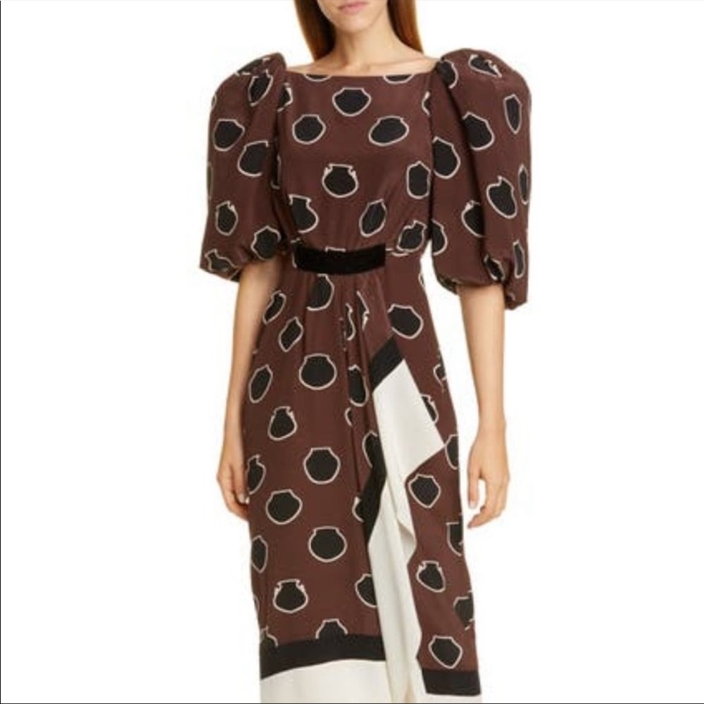 JOHANNA ORTIZ unexpected territory puff dress